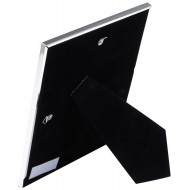 Porta Retrato 8x10cm Aco Bambu Prateado